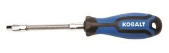 Kobalt Drive Tool & Socket Accessories 1/4-in Spinner Handle with Flexible Shaft 8 Kobalt Drive Tool & Socket Accessories 1/4-in Spinner Handle with Flexible Shaft -Daily Home Tools Hub 11253108