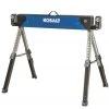 Kobalt Saw Horses 42-in W x 32-in H Adjustable Steel Saw Horse (1100-lb Capacity)