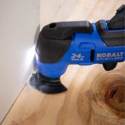 Kobalt Oscillating Tool Kits 18-Piece Brushless 24-volt Max Variable Speed Oscillating Multi-Tool Kit with Soft Case 18 Kobalt Oscillating Tool Kits 18-Piece Brushless 24-volt Max Variable Speed Oscillating Multi-Tool Kit with Soft Case -Daily Home Tools Hub 11384249