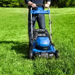 Kobalt Cordless Electric Push Lawn Mowers 80-Volt Max Brushless 21-in Push Cordless Electric Lawn Mower (Battery Not Included) -Daily Home Tools Hub 11563109