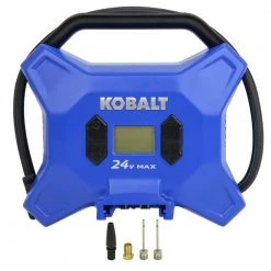 Kobalt Air Inflators Kobalt 24 Volt cordless high pressure inflator 24-Volt Lithium Ion (Li-Ion) Air Inflator (Power Source: Battery) 11 Kobalt Air Inflators Kobalt 24 Volt cordless high pressure inflator 24-Volt Lithium Ion (Li-Ion) Air Inflator (Power Source: Battery) -Daily Home Tools Hub 11621566