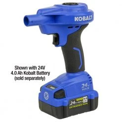 Kobalt Air Inflators 24V Cordless High Volume Inflator 24-Volt Lithium Ion (Li-Ion) Air Inflator (Power Source: Battery) 13 Kobalt Air Inflators 24V Cordless High Volume Inflator 24-Volt Lithium Ion (Li-Ion) Air Inflator (Power Source: Battery) -Daily Home Tools Hub 11629464