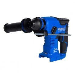 Kobalt Rotary Hammer Drills 24-Volt 7/8-in SDS-Plus Variable Speed Cordless Rotary Hammer Drill -Daily Home Tools Hub 12066500