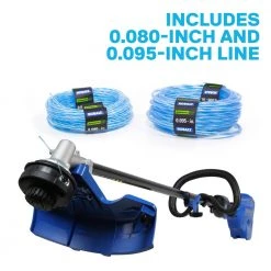 Kobalt Cordless Electric String Trimmers 40-Volt Max 16-in Straight Cordless String Trimmer with Attachment Capable and (Battery Included) 20 Kobalt Cordless Electric String Trimmers 40-Volt Max 16-in Straight Cordless String Trimmer with Attachment Capable and (Battery Included) -Daily Home Tools Hub 12085942