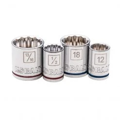 Kobalt Mechanics Tool Sets 40-Piece Standard (SAE) and Metric Combination Polished Chrome Mechanics Tool Set (3/8-in) -Daily Home Tools Hub 12257517