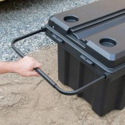 Kobalt Portable Tool Boxes 45-in Black Plastic Wheels Lockable Tool Box 14 Kobalt Portable Tool Boxes 45-in Black Plastic Wheels Lockable Tool Box -Daily Home Tools Hub 12474691