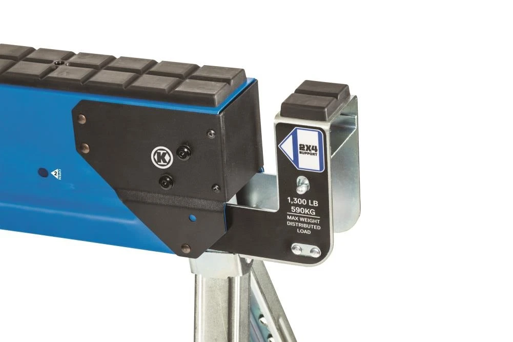 Kobalt Saw Horses 42-in W x 32-in H Adjustable Steel Saw Horse (1100-lb Capacity) 7 Kobalt Saw Horses 42-in W x 32-in H Adjustable Steel Saw Horse (1100-lb Capacity) - Image 7