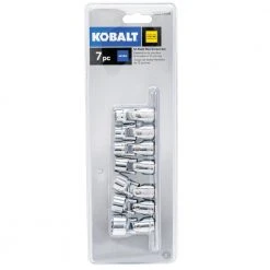 Kobalt Sockets & Socket Sets 7-Piece Metric 3/8-in Drive 12-point Set Shallow Socket Set 7 Kobalt Sockets & Socket Sets 7-Piece Metric 3/8-in Drive 12-point Set Shallow Socket Set -Daily Home Tools Hub 15100962