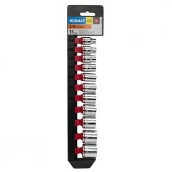 Kobalt Sockets & Socket Sets 11-Piece Standard (SAE) 3/8-in Drive 6-point Set Shallow Socket Set 7 Kobalt Sockets & Socket Sets 11-Piece Standard (SAE) 3/8-in Drive 6-point Set Shallow Socket Set -Daily Home Tools Hub 15102572