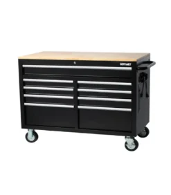 Kobalt Work Benches 46.1-in W x 37.2-in H 9-Drawer Rubber Work Bench