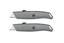 Kobalt Utility Knives Kobalt 2pk retractable utility knife 18mm 6-Blade Retractable Utility Knife with On Tool Blade Storage