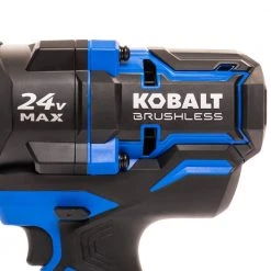 Kobalt Impact Wrenches 24-Volt XTR Variable Speed Brushless 1/2-in Drive Cordless Impact Wrench (1-Battery Included) 17 Kobalt Impact Wrenches 24-Volt XTR Variable Speed Brushless 1/2-in Drive Cordless Impact Wrench (1-Battery Included) -Daily Home Tools Hub 15398918