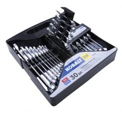 Kobalt Combination Wrenches & Sets 30-Piece Set 12-point Standard (SAE) and Metric Combination Standard Combination Wrench Set 17 Kobalt Combination Wrenches & Sets 30-Piece Set 12-point Standard (SAE) and Metric Combination Standard Combination Wrench Set -Daily Home Tools Hub 15484717