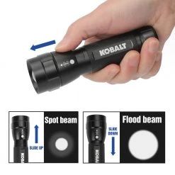 Kobalt Flashlights 300-Lumen LED Flashlight (Battery Included) 9 Kobalt Flashlights 300-Lumen LED Flashlight (Battery Included) -Daily Home Tools Hub 15518069