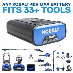 Kobalt Cordless Electric String Trimmers 40-volt Max 15-in Straight Cordless String Trimmer (Tool Only) -Daily Home Tools Hub 15662130