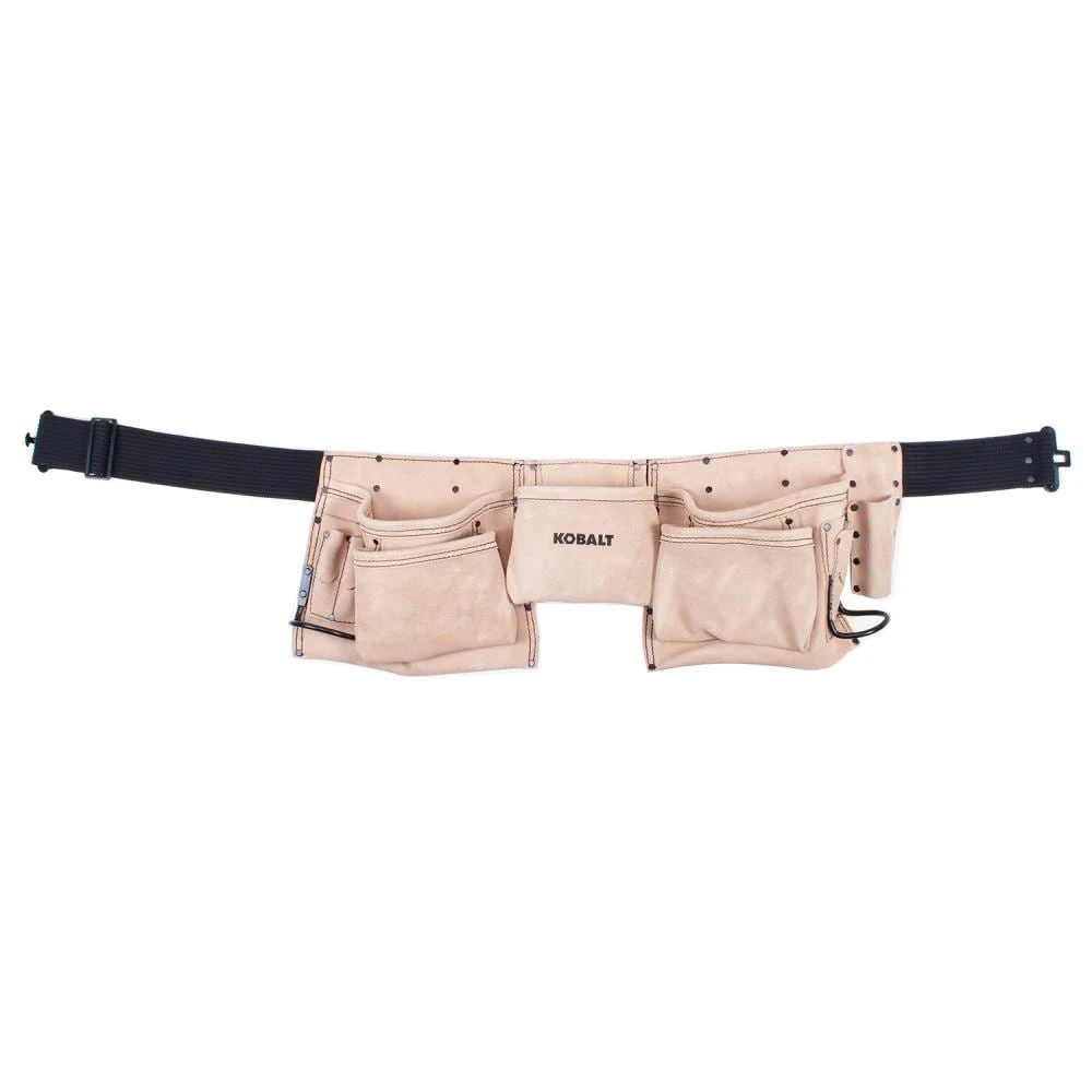 Kobalt Tool Belts Carpenter Leather Tool Apron 1 Kobalt Tool Belts Carpenter Leather Tool Apron
