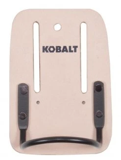 Kobalt Tool Belt Accessories Leather Hammer Holder