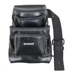 Kobalt Tool Pouches Leather General Construction Tool Pouch