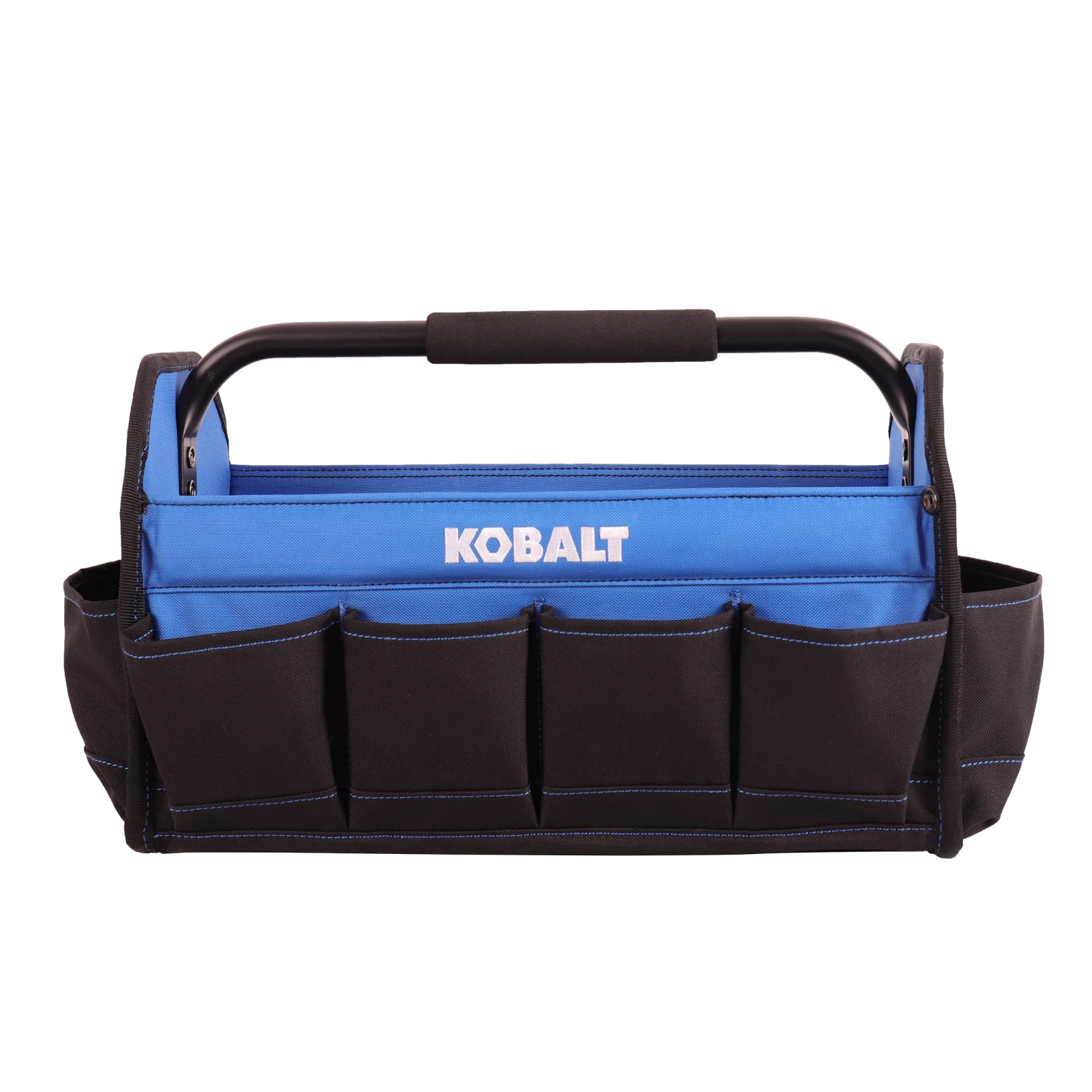 Kobalt Tool Bags Blue, Black Polyester 16-in Tool Tote 1 Kobalt Tool Bags Blue, Black Polyester 16-in Tool Tote