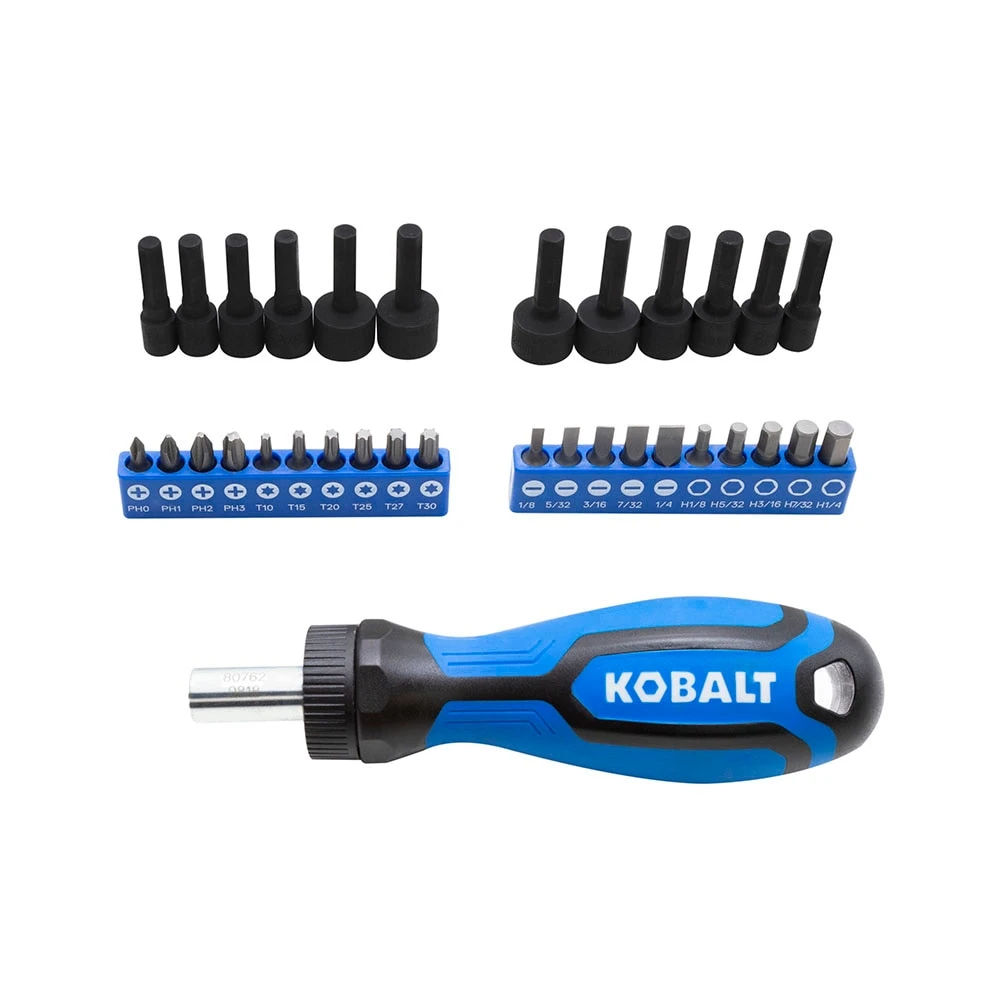 Kobalt Mechanics Tool Sets 118-Piece Standard (SAE) and Metric Combination Polished Chrome Mechanics Tool Set (3/8-in;) 6 Kobalt Mechanics Tool Sets 118-Piece Standard (SAE) and Metric Combination Polished Chrome Mechanics Tool Set (3/8-in;) - Image 6