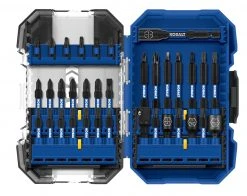 Kobalt Screwdriver Bits KOBALT XTR Impact driver bit set High-speed Steel Hex Shank Screwdriver Bit Set (35-Piece)