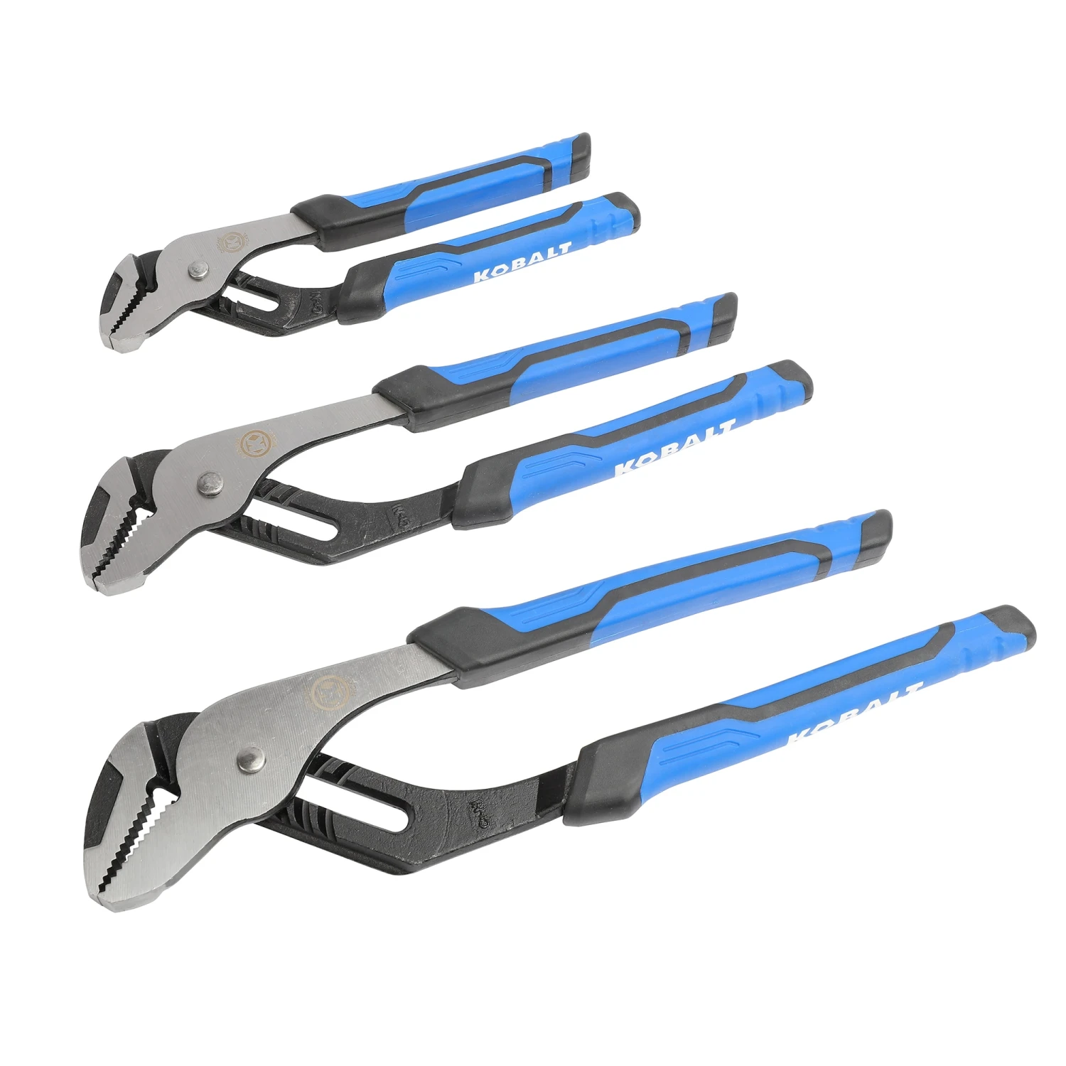 Kobalt 3pc groove joint pliers 10-in Tongue and Groove Pliers 1 Kobalt 3pc groove joint pliers 10-in Tongue and Groove Pliers