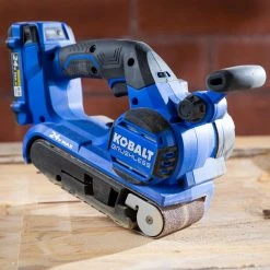 Kobalt Power Sanders Kobalt 24V MAX 24-Volt Brushless Cordless Variable Speed Belt Sander with Dust Management -Daily Home Tools Hub 16709148