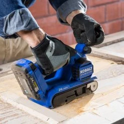 Kobalt Power Sanders Kobalt 24V MAX 24-Volt Brushless Cordless Variable Speed Belt Sander with Dust Management -Daily Home Tools Hub 16709163