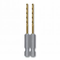 Kobalt Twist Drill Bits 2-Piece 3/32-in 2-1/2-in Titanium Coated Hss Twist Drill Bit
