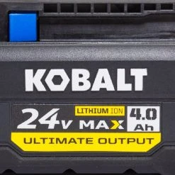 Kobalt Power Tool Batteries & Chargers Ultimate Output 24-Volt Max 4 Amp-Hour Lithium Power Tool Battery 7 Kobalt Power Tool Batteries & Chargers Ultimate Output 24-Volt Max 4 Amp-Hour Lithium Power Tool Battery -Daily Home Tools Hub 16994371