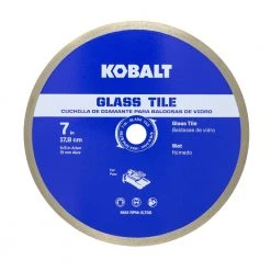 Kobalt Diamond Saw Blades 7-in Glass Tile Diamond Blade