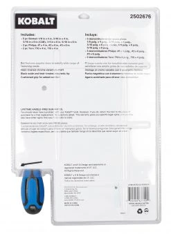 Kobalt Screwdrivers 10-Piece Plastic Handle Magnetic Set Screwdriver Set 10 Kobalt Screwdrivers 10-Piece Plastic Handle Magnetic Set Screwdriver Set -Daily Home Tools Hub 17117347