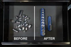 Kobalt Tool Storage Accessories Rubber-coated, Magnetic Steel 6-in and 12-in Magnetic Accessory -Daily Home Tools Hub 17602733