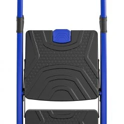 Kobalt Step Stools 2-Step 300-lb Capacity Black Steel Foldable Step Stool -Daily Home Tools Hub 17788051