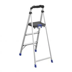 Kobalt Step Stools 3-Step 250-lb Capacity Aluminum Foldable Step Stool 13 Kobalt Step Stools 3-Step 250-lb Capacity Aluminum Foldable Step Stool -Daily Home Tools Hub 17788332