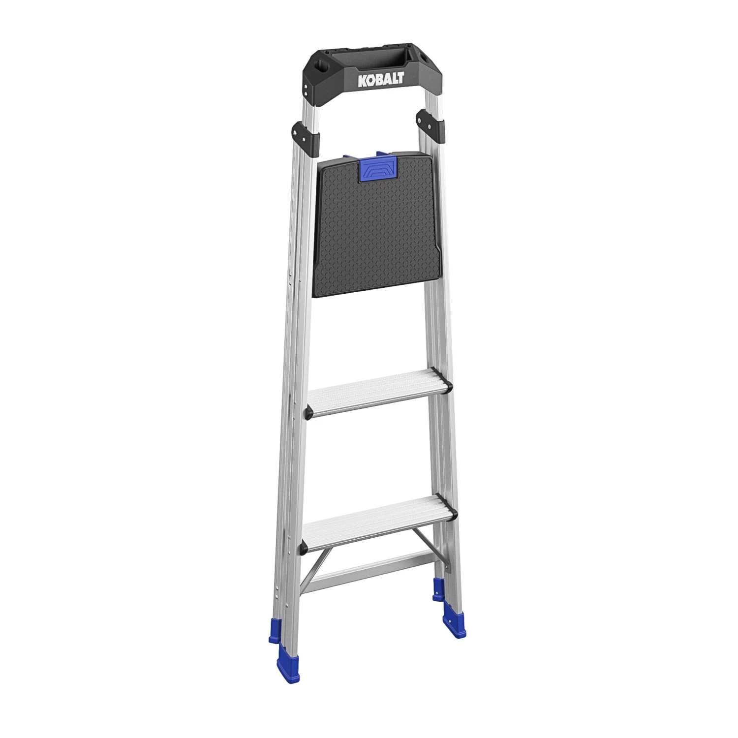 Kobalt Step Stools 3-Step 250-lb Capacity Aluminum Foldable Step Stool 5 Kobalt Step Stools 3-Step 250-lb Capacity Aluminum Foldable Step Stool - Image 5