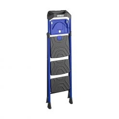 Kobalt Step Stools 3-Step 300-lb Capacity Black Steel Foldable Step Stool -Daily Home Tools Hub 17788339