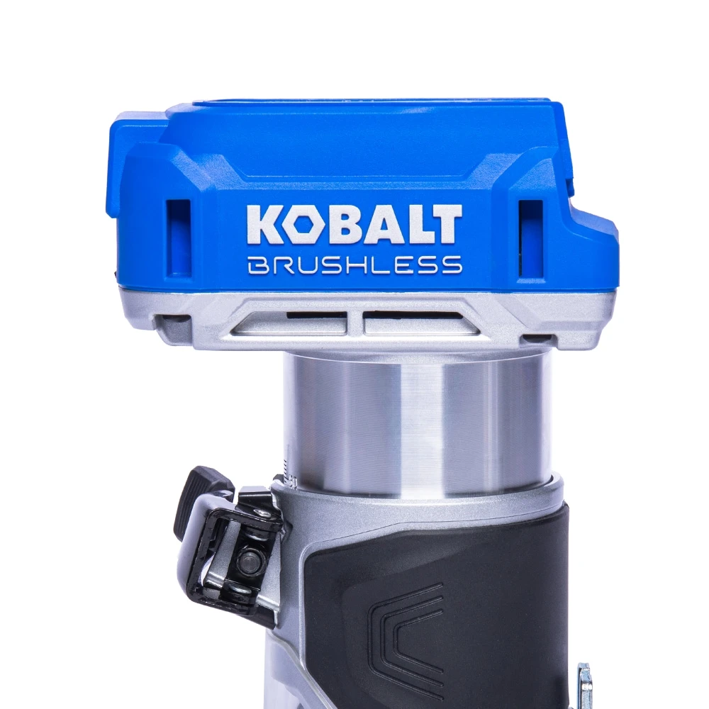 Kobalt Routers 24V MAX 1/4-in-Amp Variable Speed Brushless Trim Cordless Router (Tool Only) 3 Kobalt Routers 24V MAX 1/4-in-Amp Variable Speed Brushless Trim Cordless Router (Tool Only) - Image 3