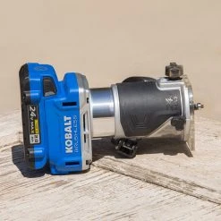 Kobalt Routers 24V MAX 1/4-in-Amp Variable Speed Brushless Trim Cordless Router (Tool Only) 23 Kobalt Routers 24V MAX 1/4-in-Amp Variable Speed Brushless Trim Cordless Router (Tool Only) -Daily Home Tools Hub 17869099