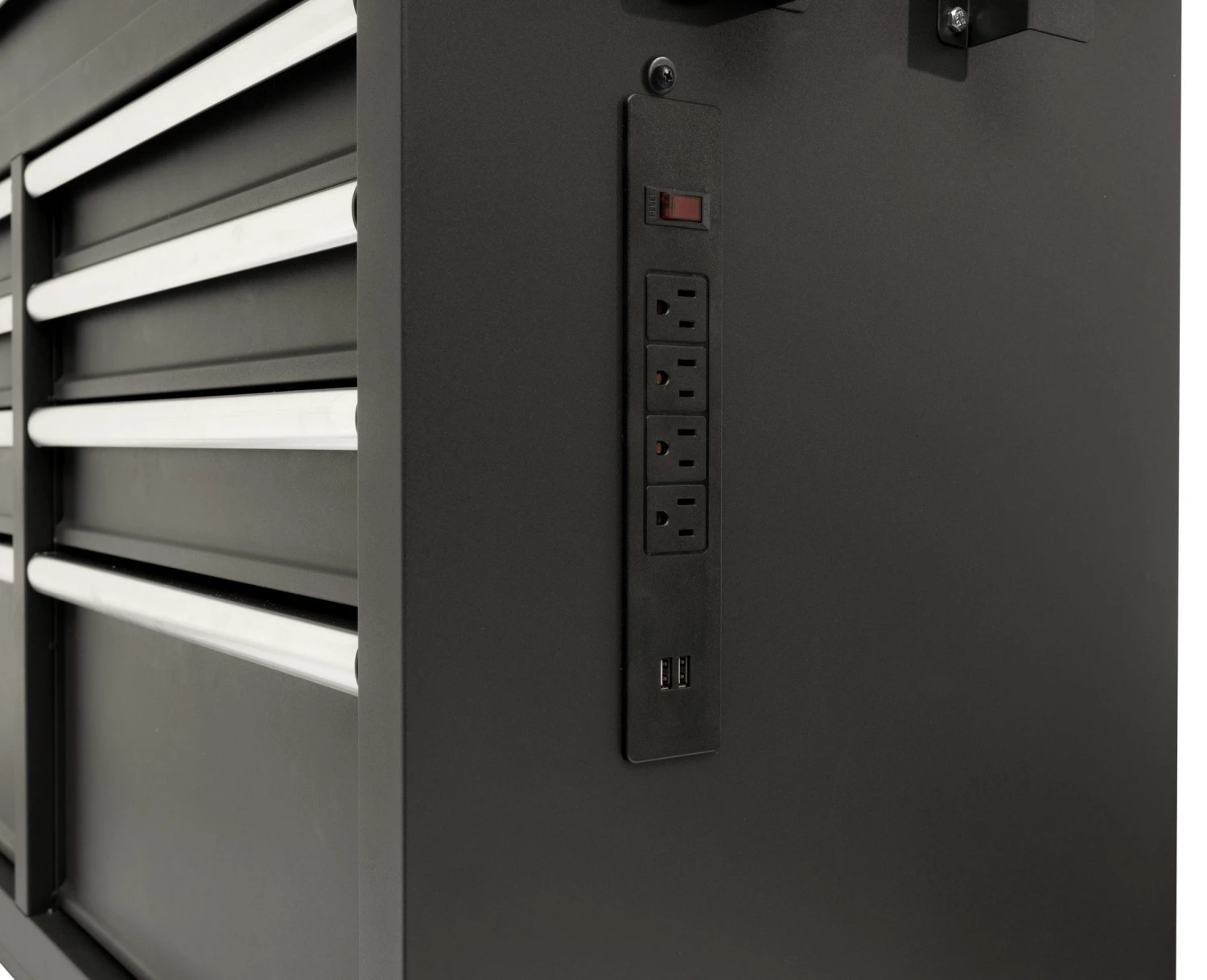 Kobalt Work Benches 46.1-in W x 37.2-in H 9-Drawer Rubber Work Bench 6 Kobalt Work Benches 46.1-in W x 37.2-in H 9-Drawer Rubber Work Bench - Image 6