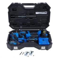 Kobalt Power Tool Combo Kits XTR 3-Tool 24-Volt Max Brushless Power Tool Combo Kit with Hard Case (2-Batteries Included and Charger Included) 14 Kobalt Power Tool Combo Kits XTR 3-Tool 24-Volt Max Brushless Power Tool Combo Kit with Hard Case (2-Batteries Included and Charger Included) -Daily Home Tools Hub 40321864