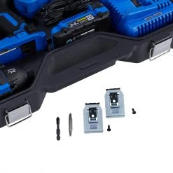 Kobalt Power Tool Combo Kits XTR 3-Tool 24-Volt Max Brushless Power Tool Combo Kit with Hard Case (2-Batteries Included and Charger Included) 15 Kobalt Power Tool Combo Kits XTR 3-Tool 24-Volt Max Brushless Power Tool Combo Kit with Hard Case (2-Batteries Included and Charger Included) -Daily Home Tools Hub 40321865