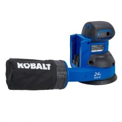 Kobalt Power Sanders Brushless 24-Volt Brushless Cordless Random Orbital Sander with Dust Management 11 Kobalt Power Sanders Brushless 24-Volt Brushless Cordless Random Orbital Sander with Dust Management -Daily Home Tools Hub 40321874