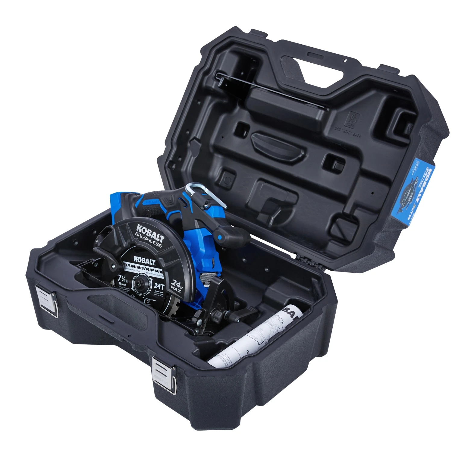 Kobalt Circular Saws 24-Volt XTR 7-1/4-in Brushless Cordless Circular Saw 9 Kobalt Circular Saws 24-Volt XTR 7-1/4-in Brushless Cordless Circular Saw - Image 9