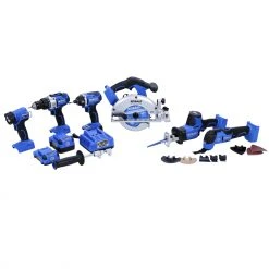 Kobalt Power Tool Combo Kits Kobalt 24V max 6-Tool 24-Volt Max Brushless Power Tool Combo Kit Case (2-Batteries Included and Charger Included) 10 Kobalt Power Tool Combo Kits Kobalt 24V max 6-Tool 24-Volt Max Brushless Power Tool Combo Kit Case (2-Batteries Included and Charger Included) -Daily Home Tools Hub 40338468