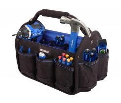 Kobalt Tool Bags Blue Black Polyester 15-in Tool Tote 10 Kobalt Tool Bags Blue Black Polyester 15-in Tool Tote -Daily Home Tools Hub 40642741