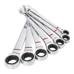 Kobalt Ratchet Wrenches & Sets 7-Piece Set 12-Point Standard (SAE) Ratchet Wrench Set