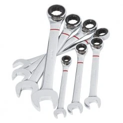 Kobalt Ratchet Wrenches & Sets 7-Piece Set 12-Point Standard (SAE) Ratchet Wrench Set