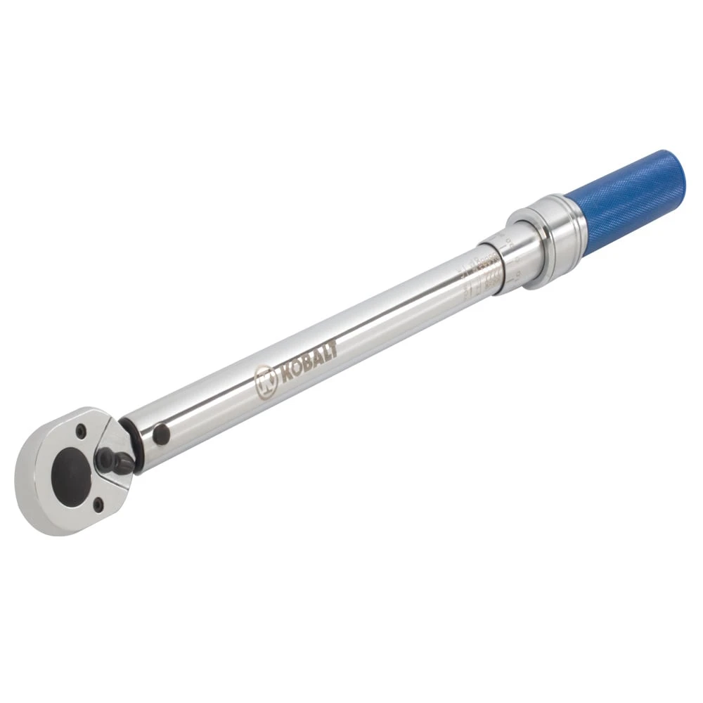 Kobalt Torque Wrenches 3/8-in Drive Click Torque Wrench (20-ft lb to 100-ft lb) 1 Kobalt Torque Wrenches 3/8-in Drive Click Torque Wrench (20-ft lb to 100-ft lb)