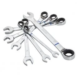 Kobalt Ratchet Wrenches & Sets 7-Piece Set 12-Point Metric Ratchet Wrench Set